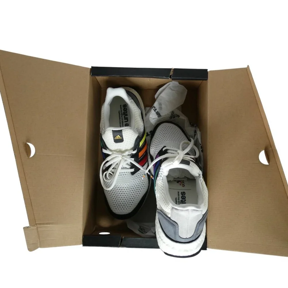 Adidas Ultraboost S&L Pride White FY5347 Men’s 6.5 / Women’s‎ 8 Running Shoes